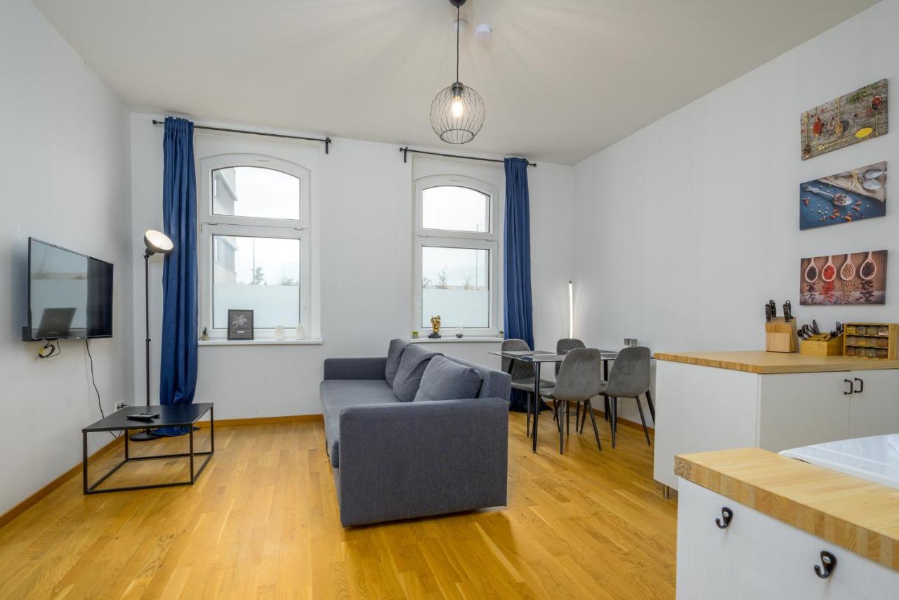 Arbio I Retro Apart Near Leipzig Hauptbahnhof Esterno foto